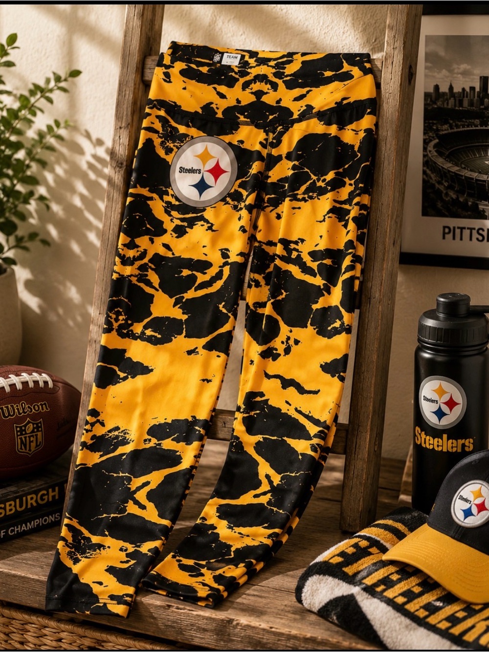 NFL Steelers leggings XL